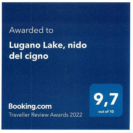 Lugano Lake, Nido Del Cigno Oria  Ngoại thất bức ảnh