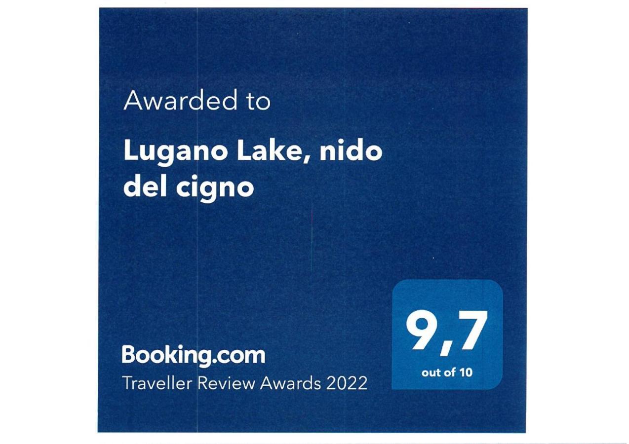 Lugano Lake, Nido Del Cigno Oria  Ngoại thất bức ảnh